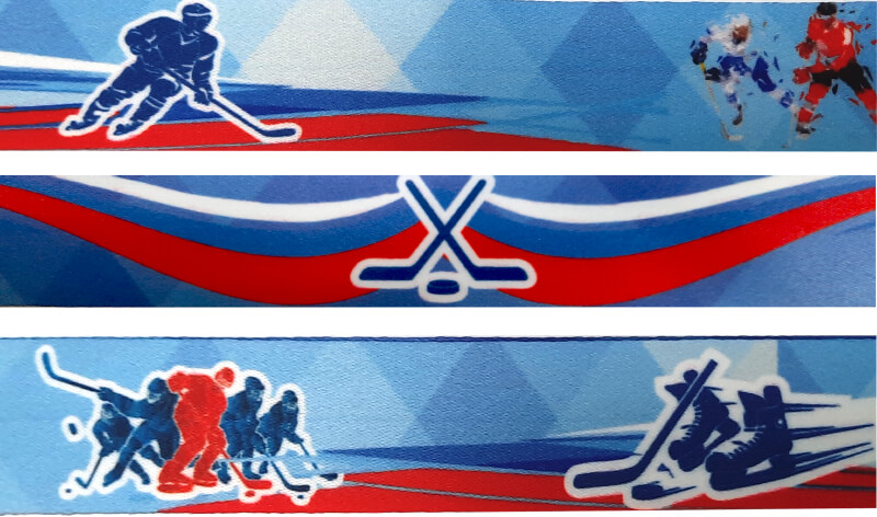 Лентпа для медали хоккей 0025-025-ХОК
