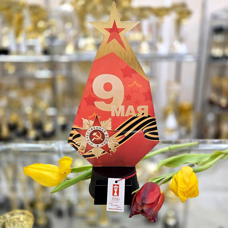 Акриловая награда 9 Мая 7213-101-011