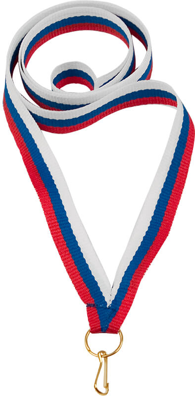 0021-011 Лента для медали триколор, 11мм 0021-011