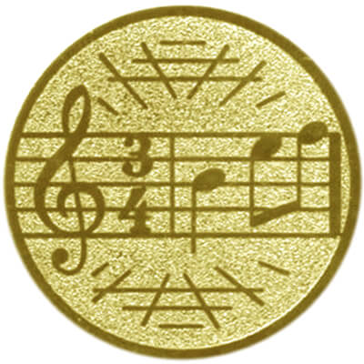 1137-025 Эмблема музыка 1137-025