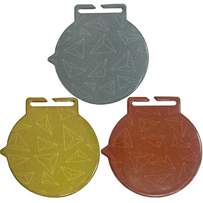 Комплект медалей Лавна 1,2,3 место 55 мм (сублимационная печать) 3726-055-000