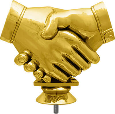 2548-100 Фигура Рукопожатие 2548-100