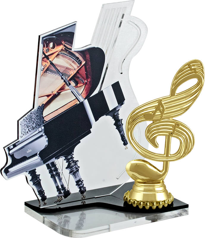 1726-001 Акриловая награда Музыка 1726-001