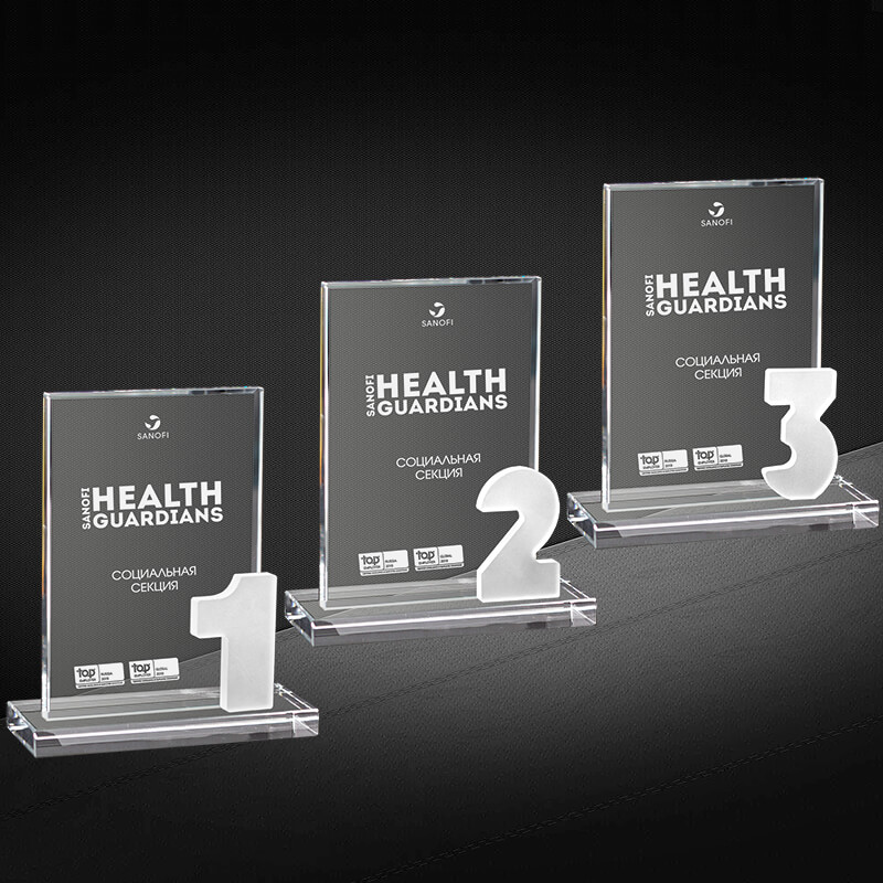 2741-ГР0 Награда из стекла 1,2,3 место 2741-ГР0