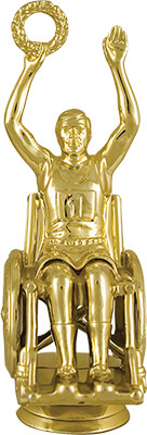 2353-100 Фигура Паралимпиец муж 2353-100
