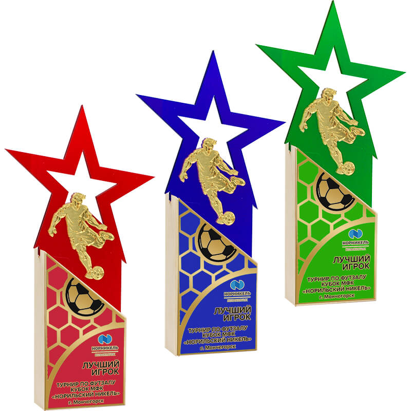 2721-СУБ Награда Футбол с сублимац.печатью 2721-СУБ