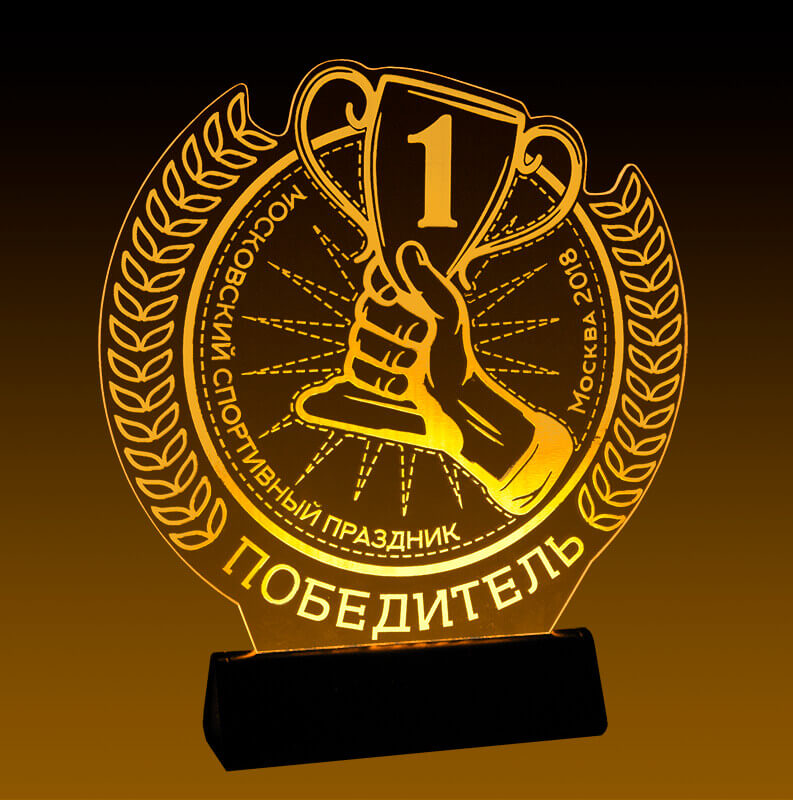1772-007 Акриловая награда с подсветкой 1772-007