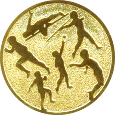 1121-102 Эмблема легкая атлетика 1121-102