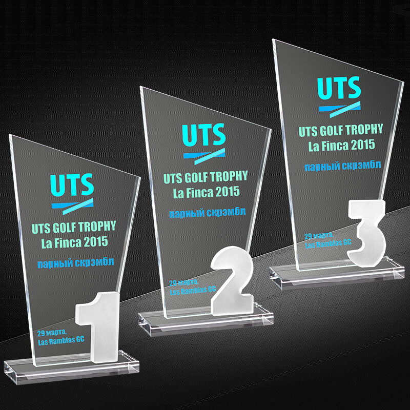 2743-УФ0 Награда из стекла 1,2,3 место с УФ 2743-УФ0