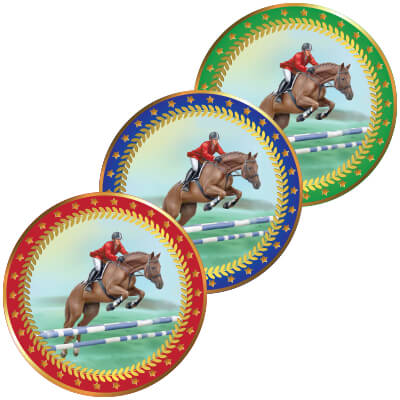 1399-021 Акриловая эмблема Конный спорт 1399-021
