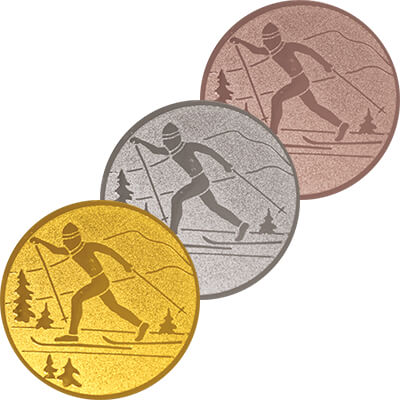 1139-125 Эмблема лыжный спорт 1139-125