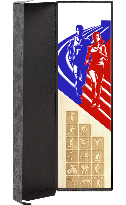 2746-ЛАТ Акриловая награда Легкая атлетика (бег) 2746-ЛАТ