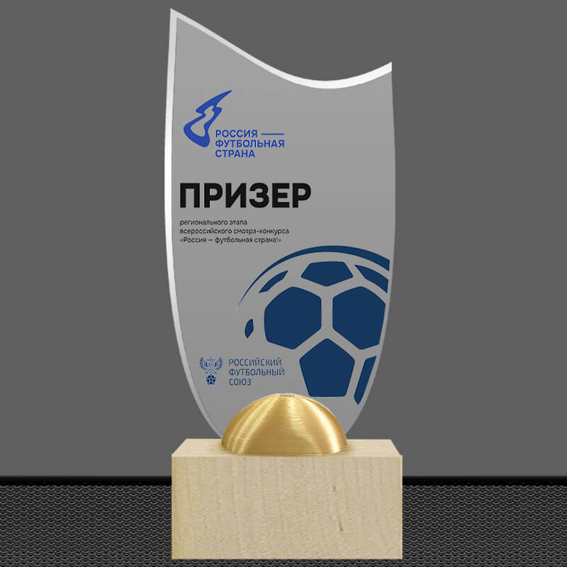 2898-УФ3 Акриловая награда с УФ печатью 2898-УФ3