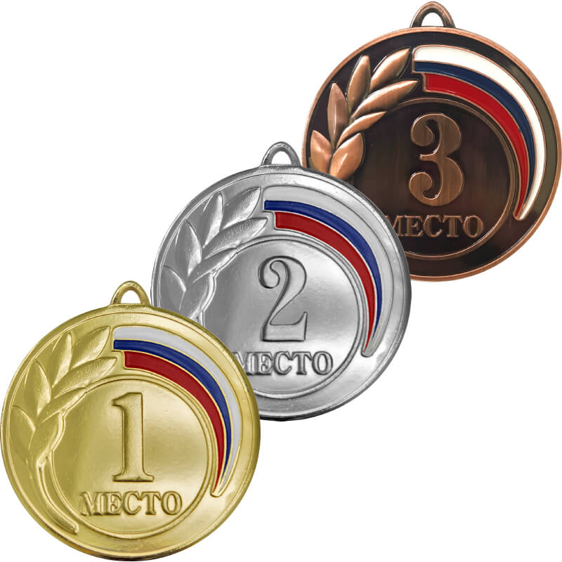 3594-050 Комплект медалей Ахаленка (3 медали) 3594-050