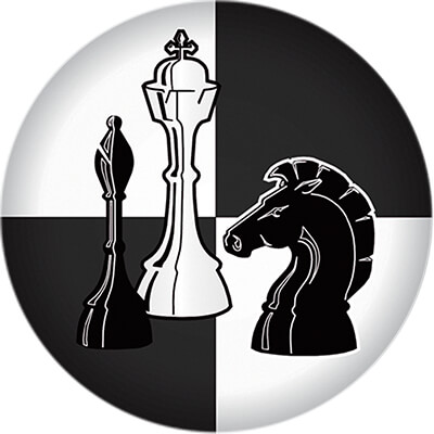 1347 Акриловая эмблема шахматы 1347-000
