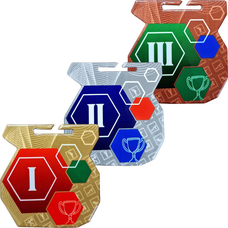 3664-070 Медалей Архимед I, II, III место 3664-070