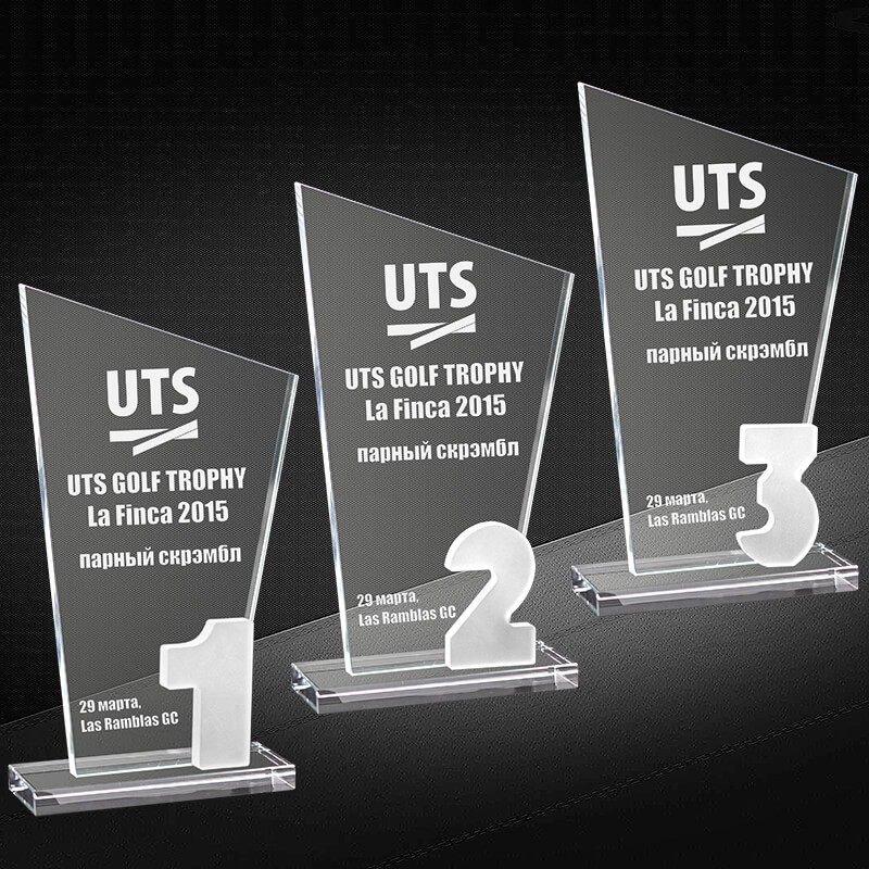 2743-ГР0 Награда из стекла 1,2,3 место 2743-ГР0