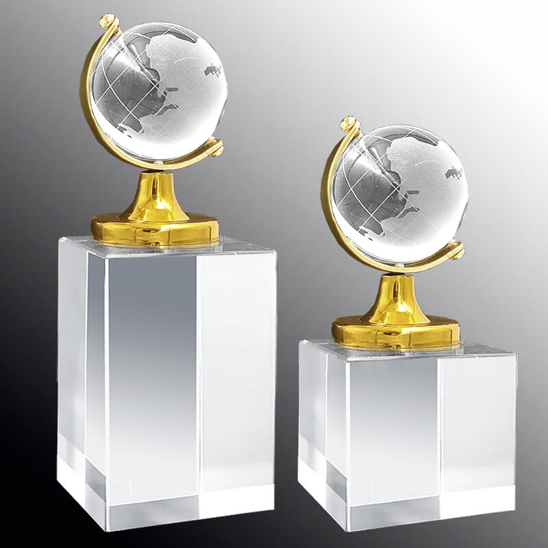 2609-000 Награда из стекла Глобус 2609-000