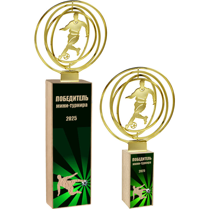 4880-УФ0 Награда Футбол с УФ печатью 4880-УФ0