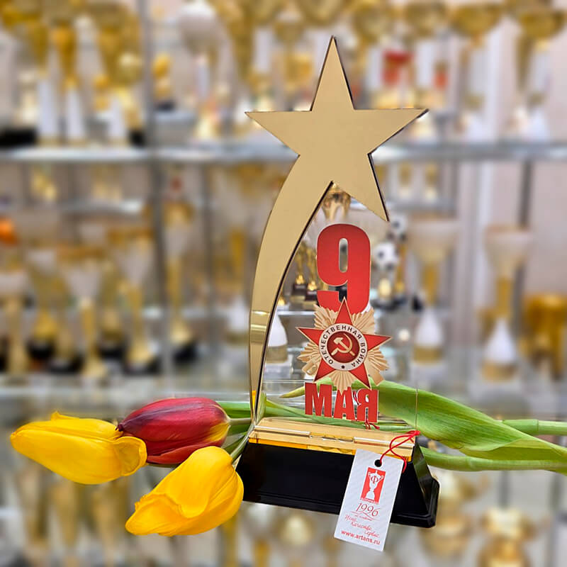 Акриловая награда 9 МАЯ 7213-101-003