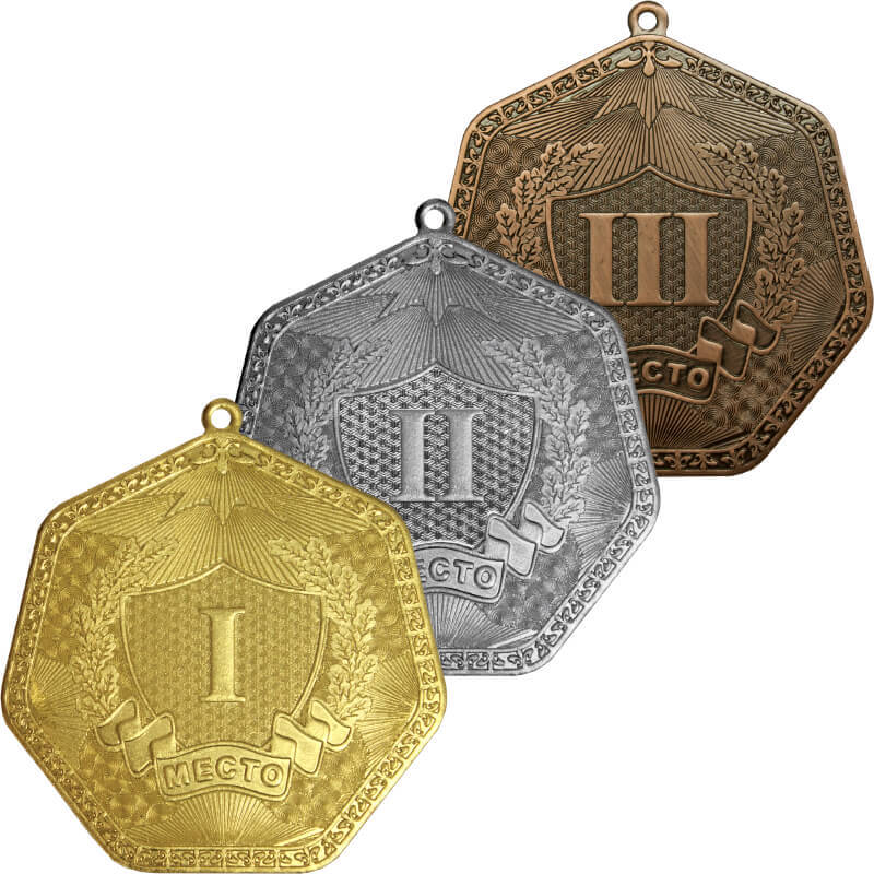 3644-000 Комплект медалей Сойга (3 медали) 3644-000