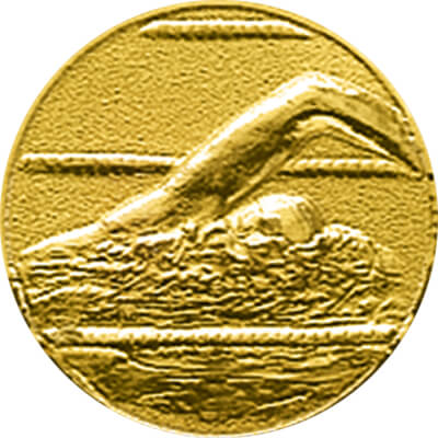 1126-152 Эмблема плавание муж. 1126-152
