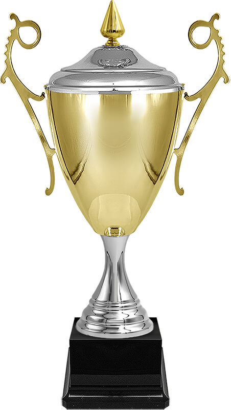 5157-120 Кубок Самрат (с крышкой и фигурой) 5157-120