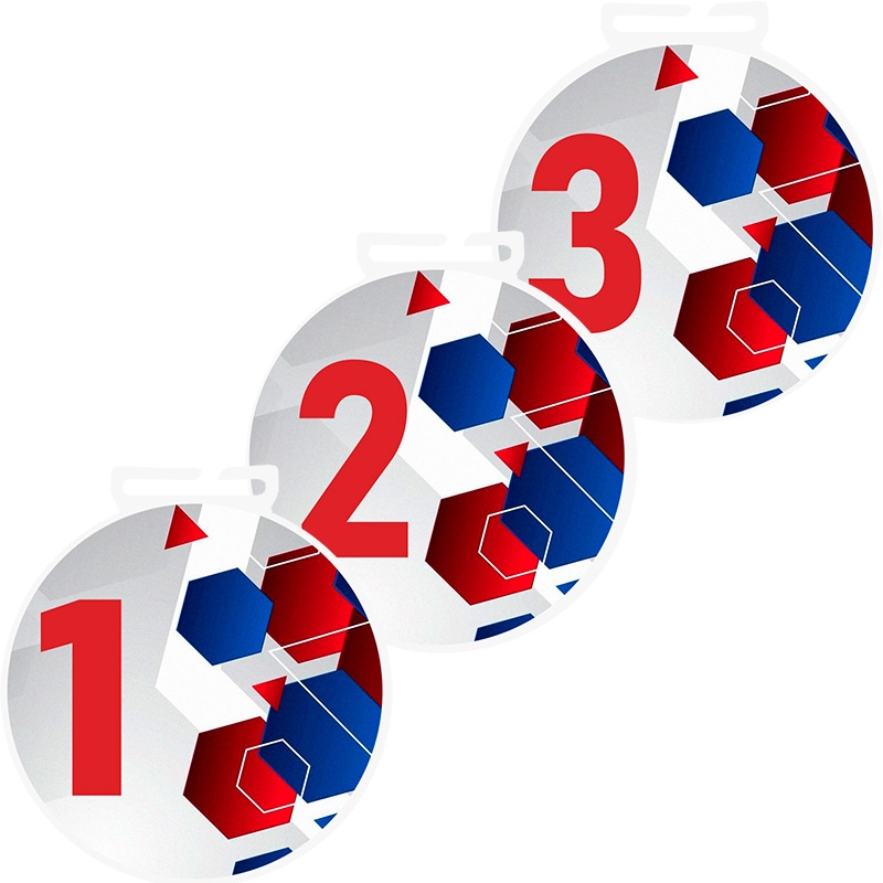 3749-470 Медаль 1,2,3 место 3749-470