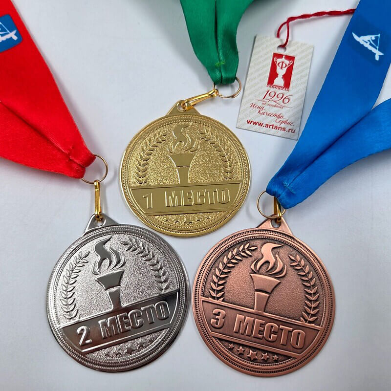 Комплект медалей Наремка 1,2,3 место 3708-050-000