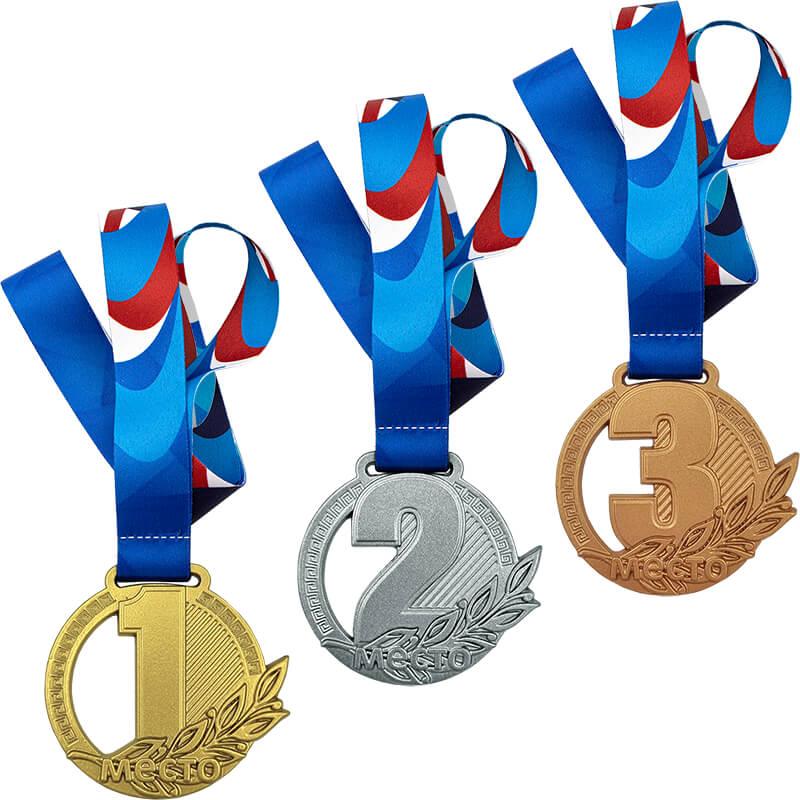 3659-000 Комплект медалей Атланта 70мм (3 медали) 3659-000